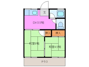 久居駅 徒歩13分 1階の物件間取画像